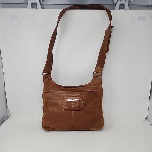 Fossil Purse Handbag Shoulder Vintage Y2K Brown Leather - Picture 5 of 16